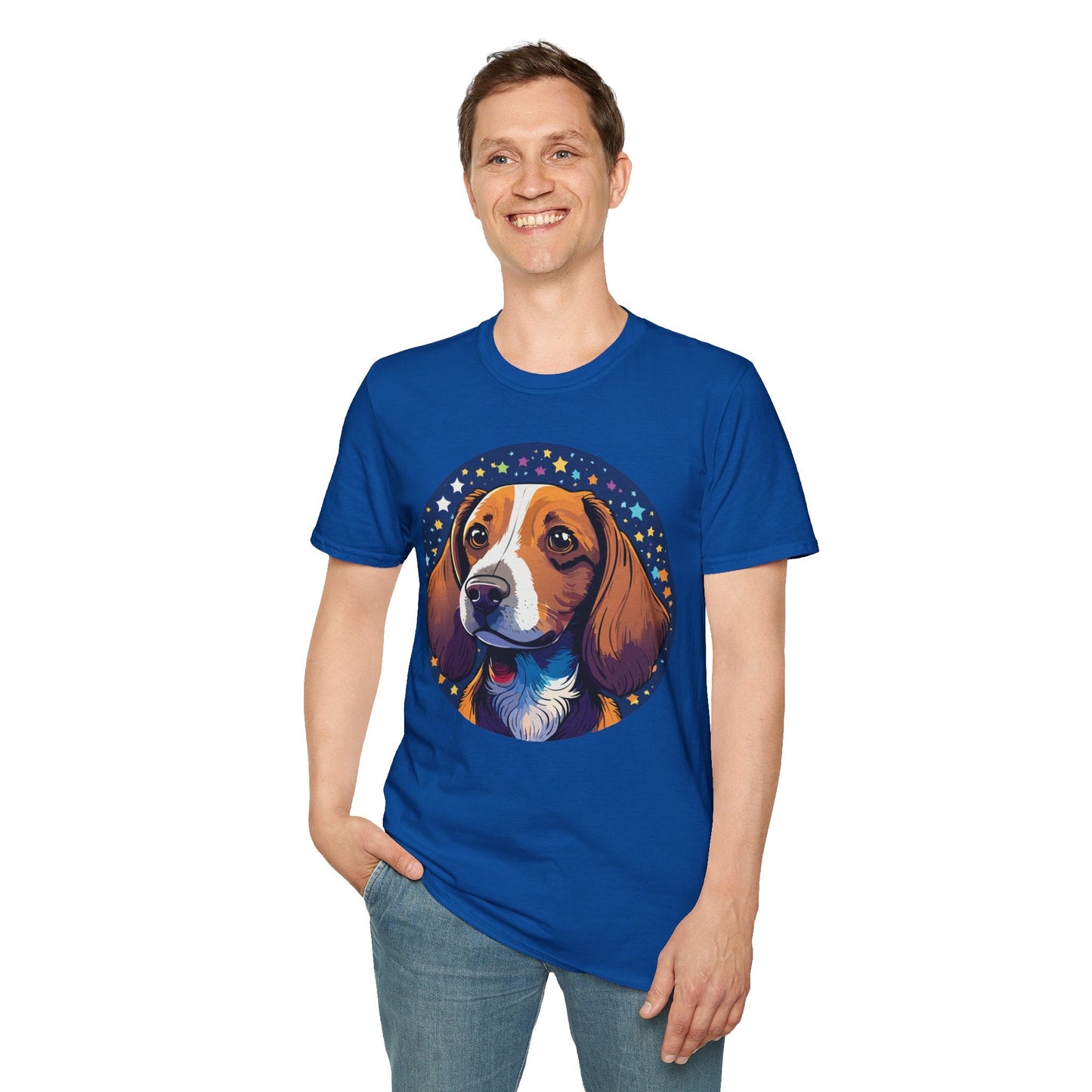 Dog Shirt Unisex Animal Tee Gildan Softstyle 64000 Short Sleeve