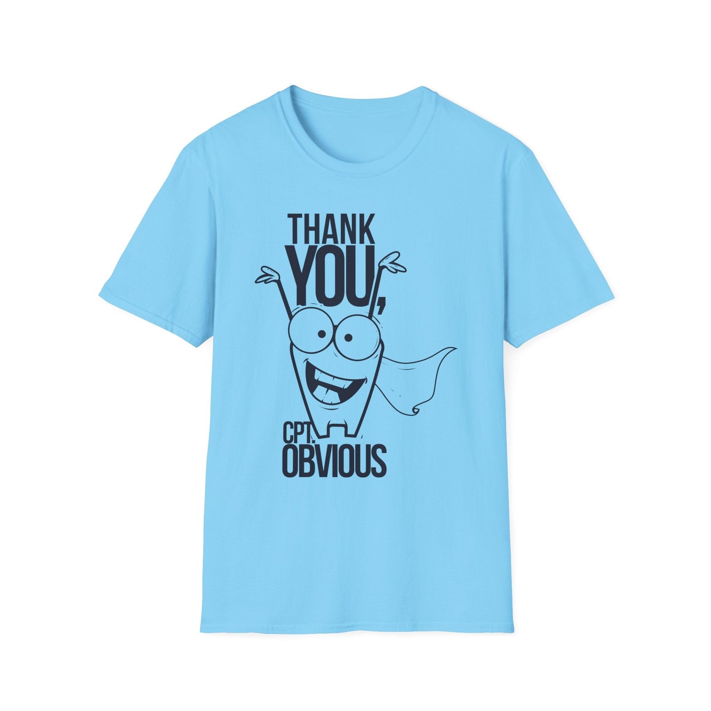 Cartoon T Shirt Animation Funny Tee Unisex Gildan Softstyle 64000 Ring Spun Cotton