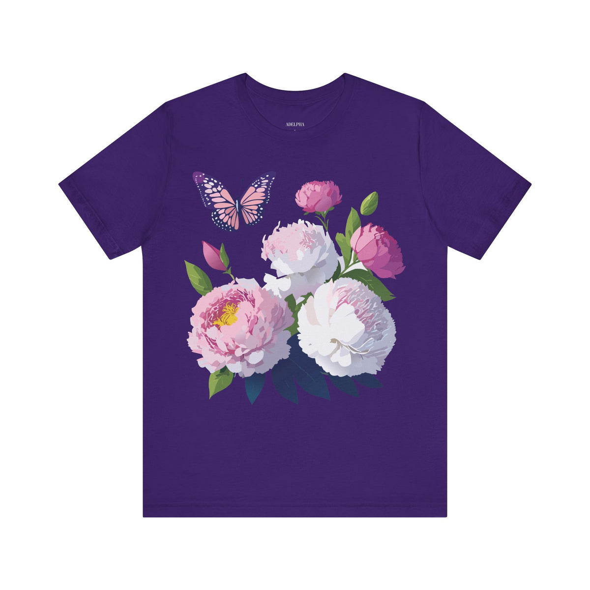 Floral Graphic Tee Shirt - Bella+Canvas Unisex 100 Cotton 40