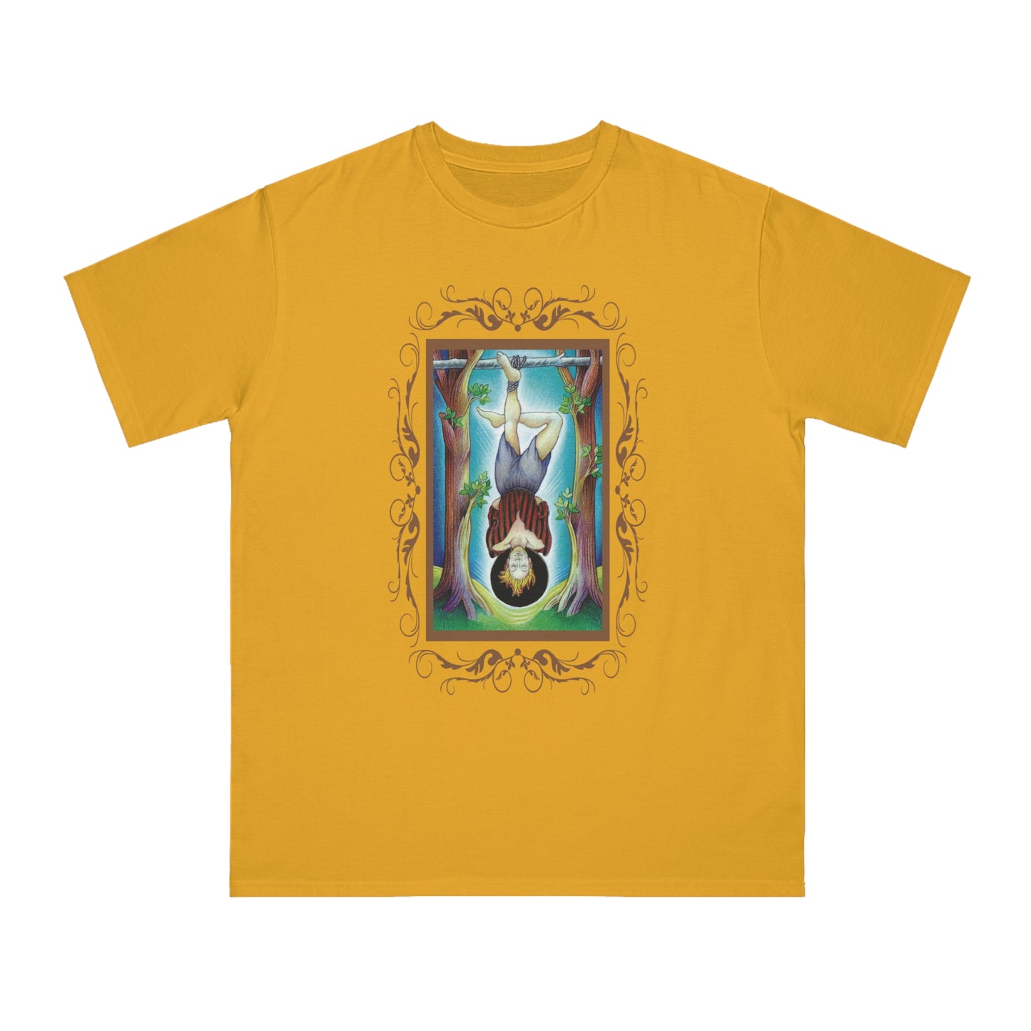 T-Shirt aus Bio-Baumwolle, Unisex, mit Tarotkarten