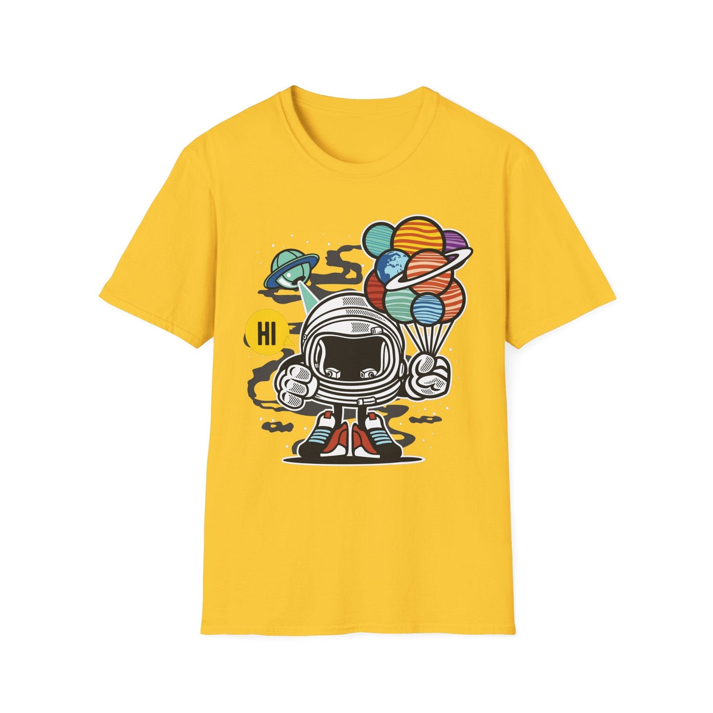 Cartoon T Shirt Animation Tee Funny Graphic Tee Gildan Softstyle 64000 Unisex Comfort