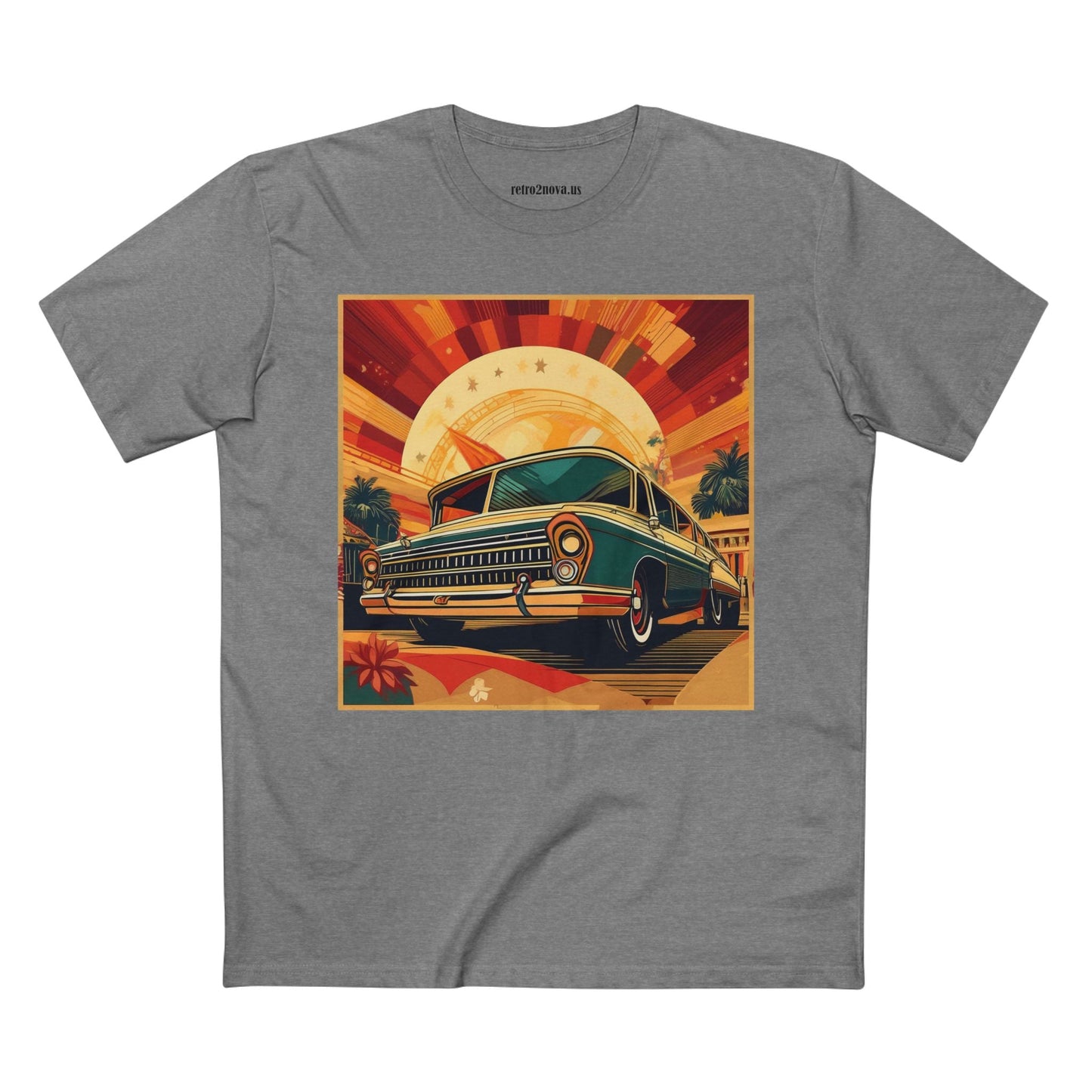 Retro Car Shirts Vintage Car Shirts RC 17 Unisex Premium Cotton Tee With Original Art Design