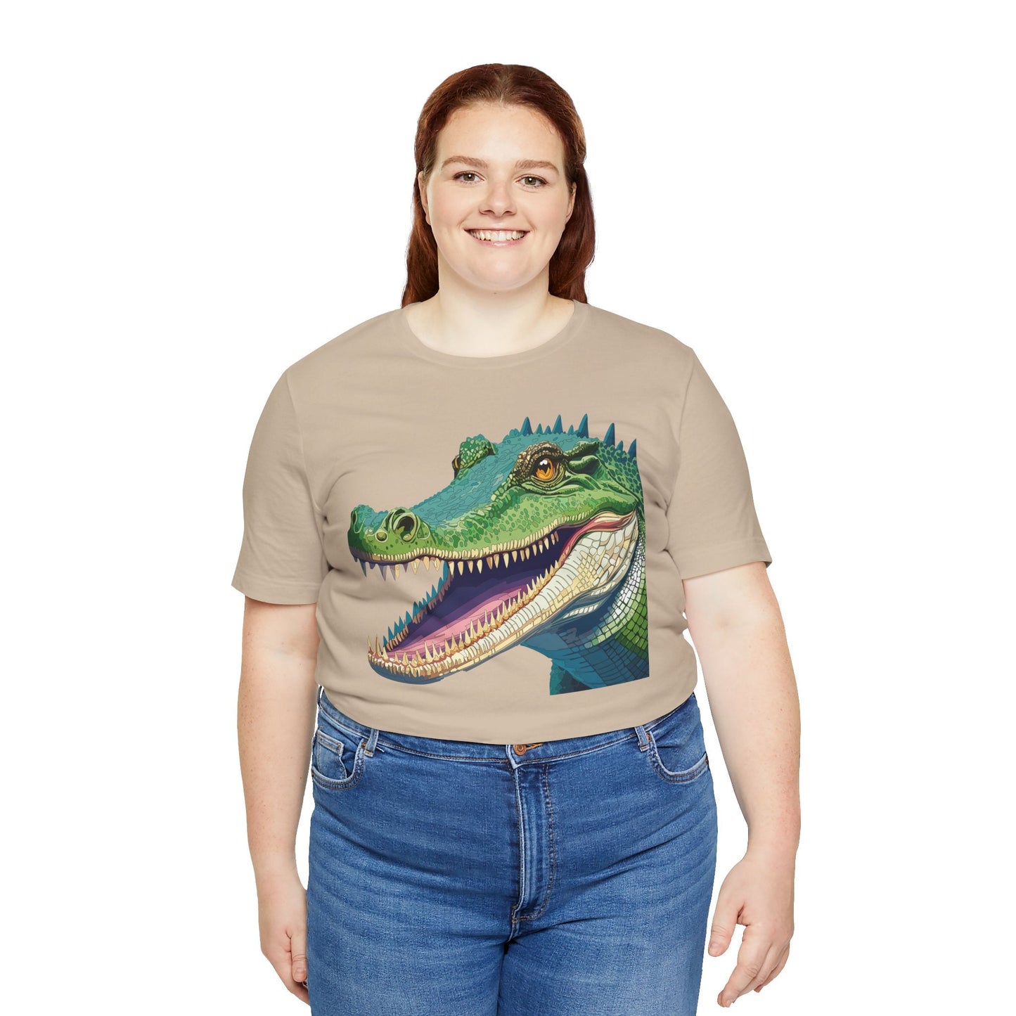 Unisex Animal Tee Shirt With Animals Art Design Wild Animals Jersey Short Sleeve