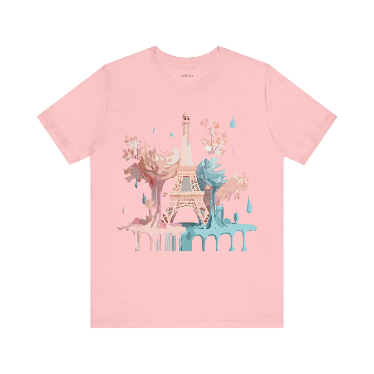 Unisex Cotton Bella+Canvas Tee with Paris