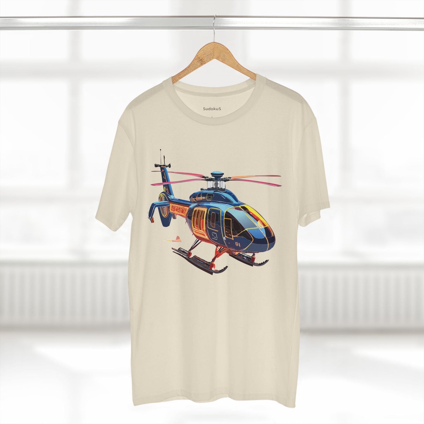 Chopper Graphic Unisex 100 Cotton Staple Tee 8