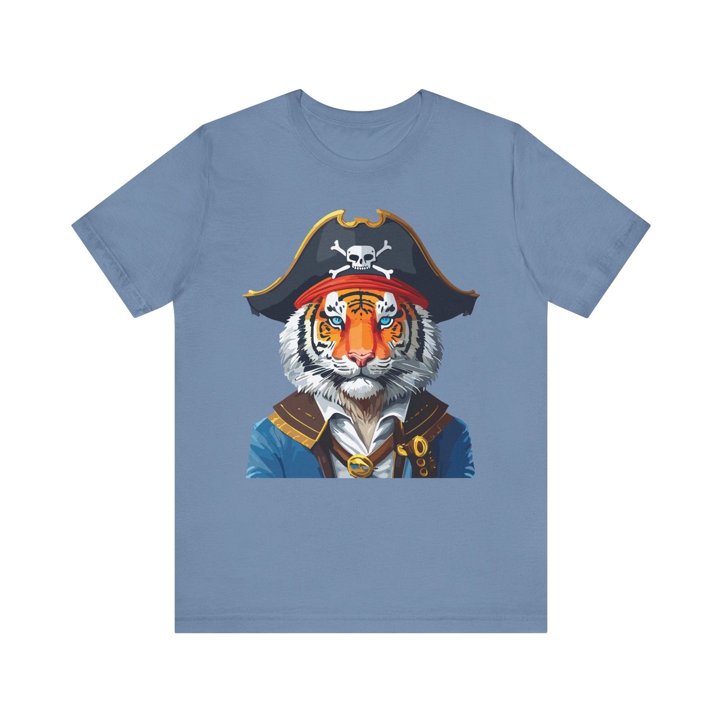 Unisex Animal Tee Shirt With Art Design Wild Animals Shirt Gildan Softstyle 64000