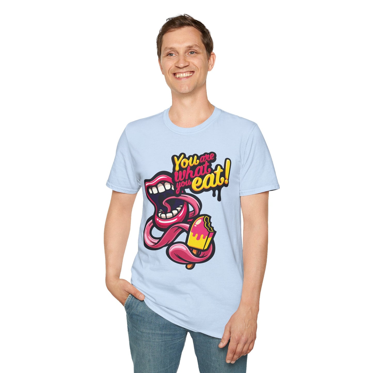 Cartoon T Shirt Animation T Shirt Funny Tee Shirt Unisex Softstyle Cotton Tee Premium