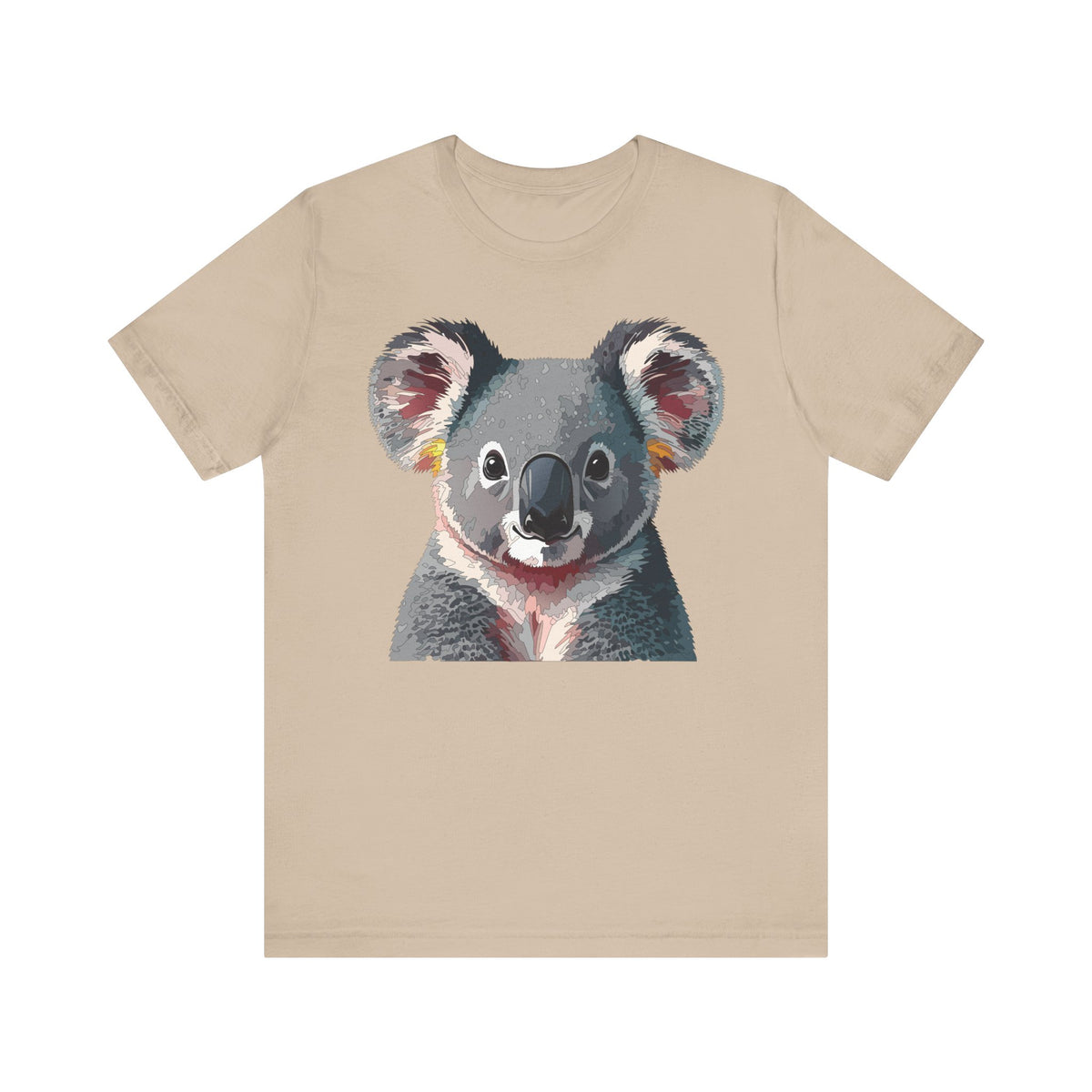 Wild Animals  Graphic Unisex Cotton Bella+Canvas Tee with Art Animal Design ab37