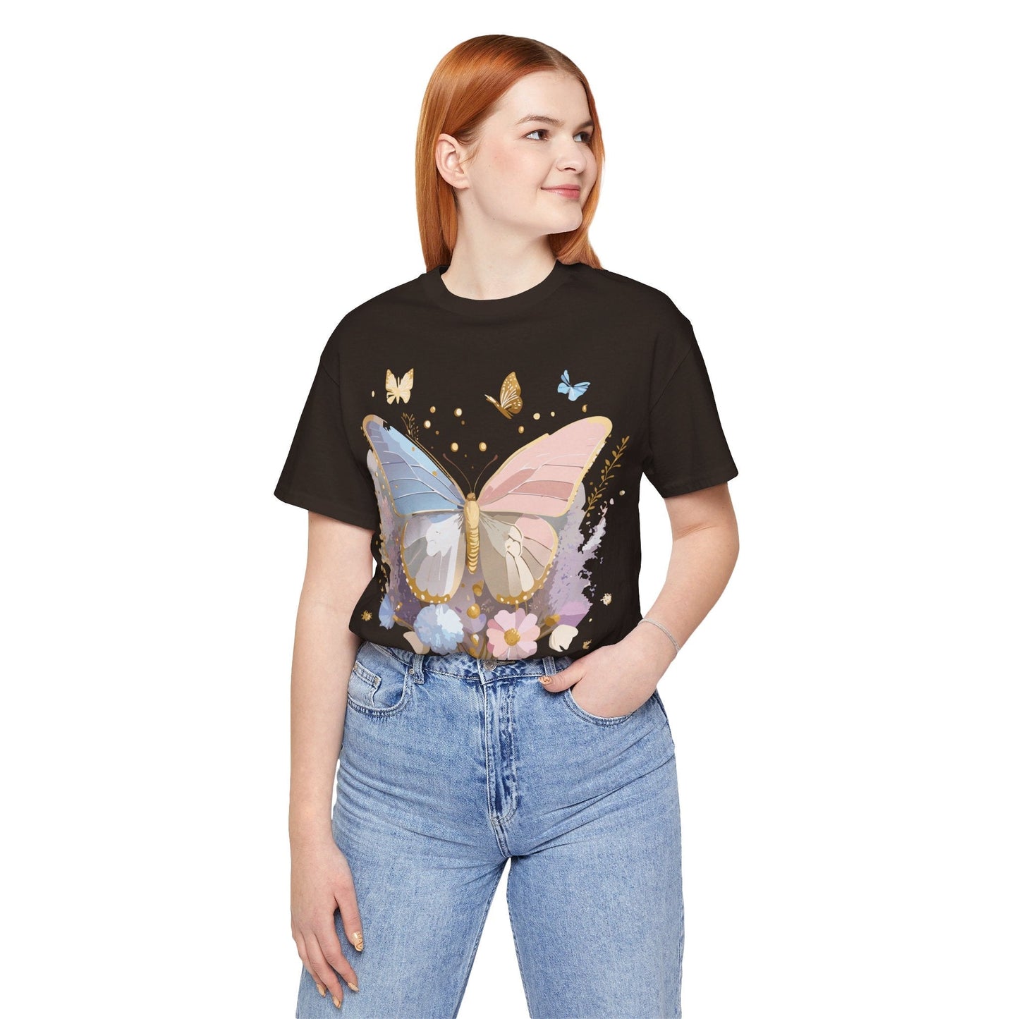 Butterfly Graphic Tee By Adelpha Unisex Jersey Short Sleeve Shirt