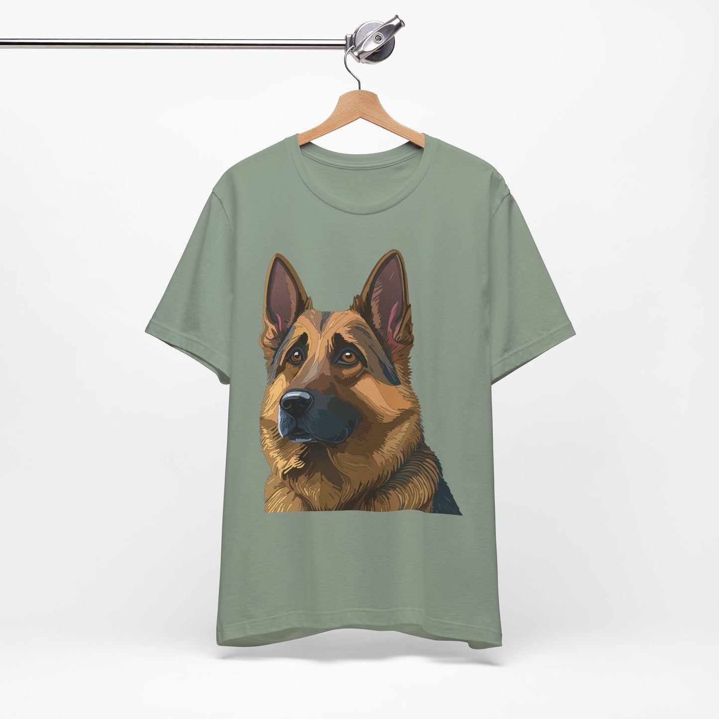 Unisex Animal Shirt With Art Design Tee Wild Animals Print Short Sleeve Comfort Tee