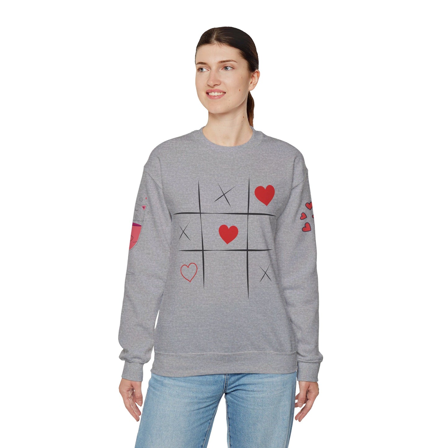 Unisex Heavy Blend Sweatshirt - Heart