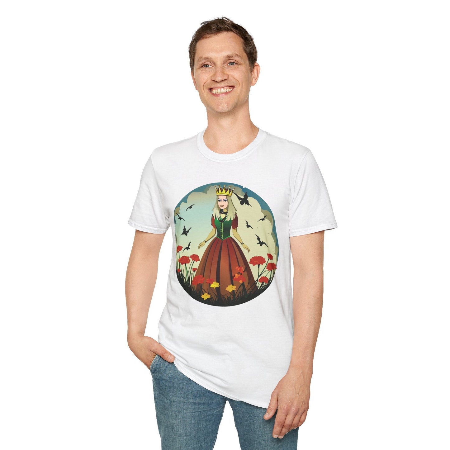 Womens Graphic T Shirts Art Design Tee Softstyle 64000 Unisex Short Sleeve Comfort