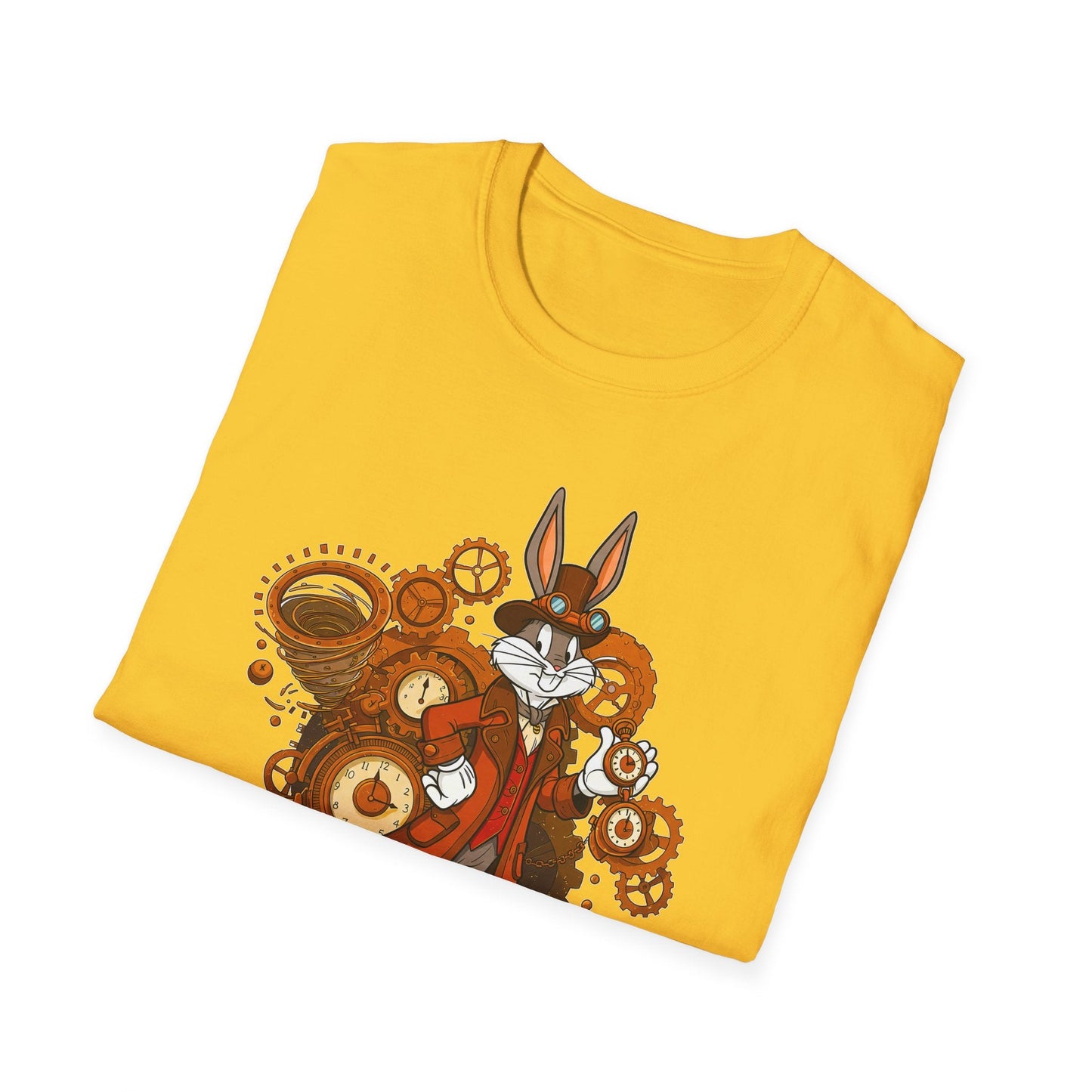 Bugs Bunny T Shirt Cartoon Tee Unisex Softstyle 100 Percent Cotton Gildan 64000 Tee