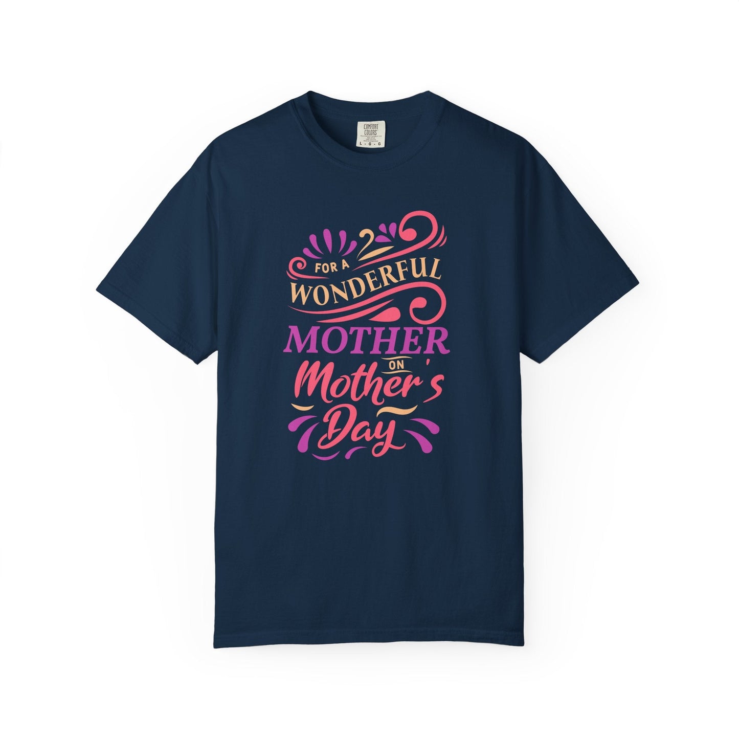 Mom T-shirt Mother's Day Mama Tee Unisex Comfort Colors Garment-Dyed Cotton h18
