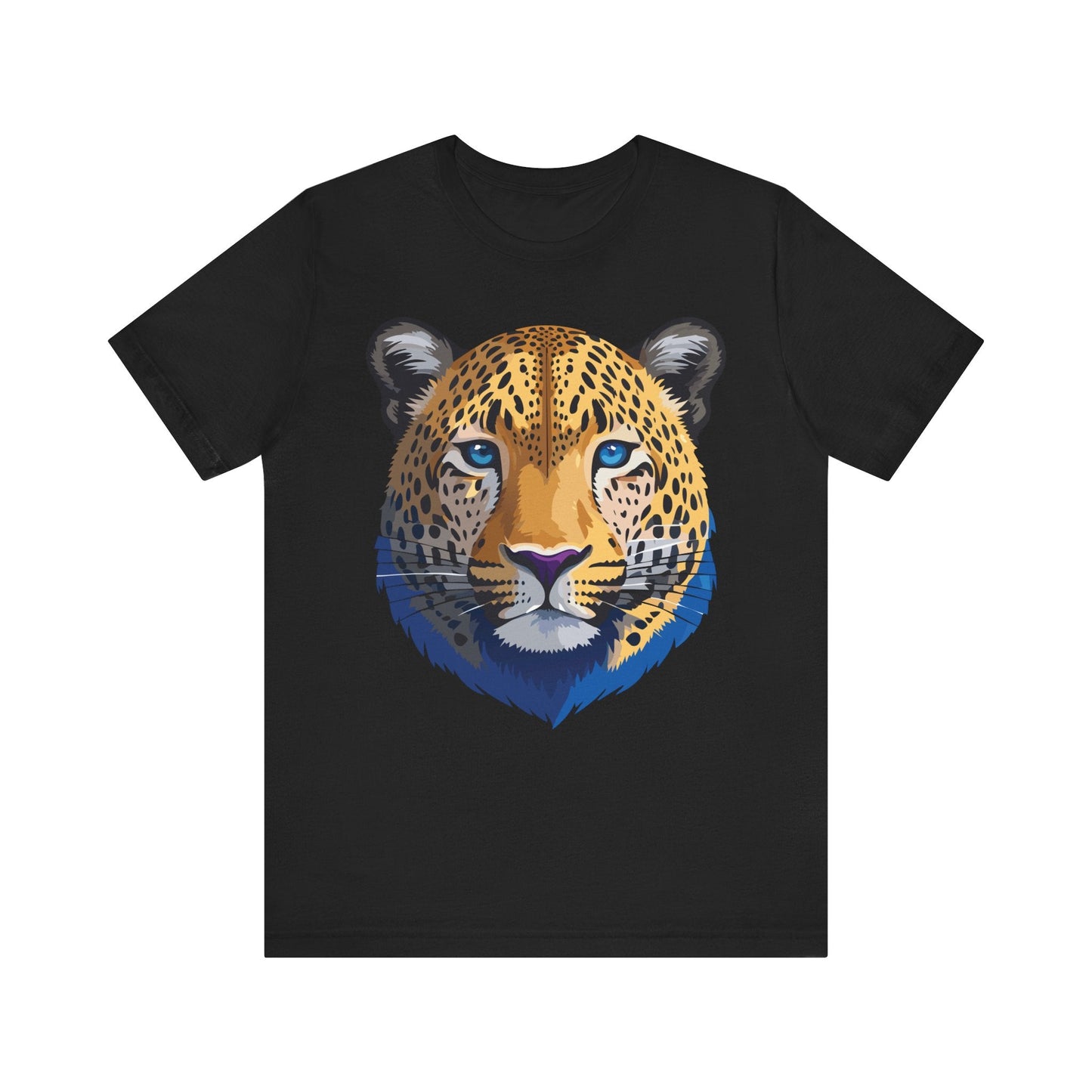 Unisex Animal Graphic Tee Shirt With Wildlife Art Design For Everyday Comfort Short Sleeve