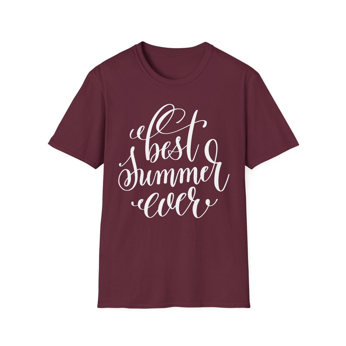 Unisex Cotton Short Sleeves Summer Graphic T-Shirt