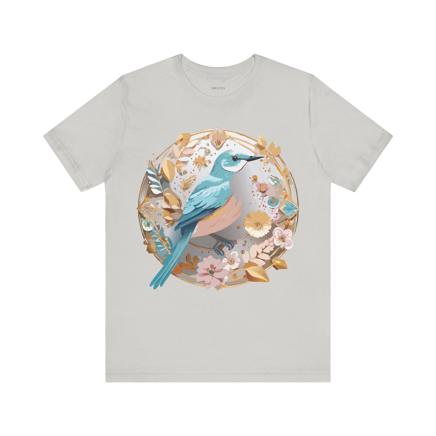 Adelpha Medallion Shirt Unisex Graphic Tee With Vintage Inspired Artwork Short Sleeve Jersey
