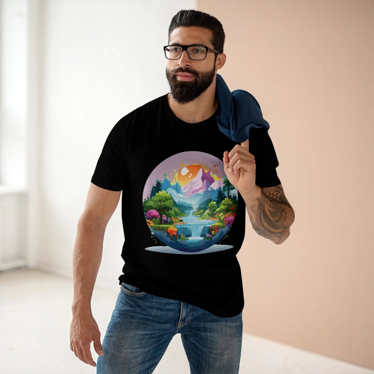 Fantasy Graphic Unisex 100 Cotton Staple Tee 6