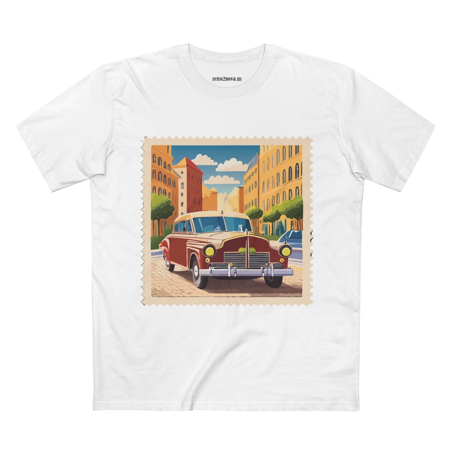 Stamp Shirt Postage Stamp Shirt Unisex Premium Cotton Tee With Original Art Design PS29