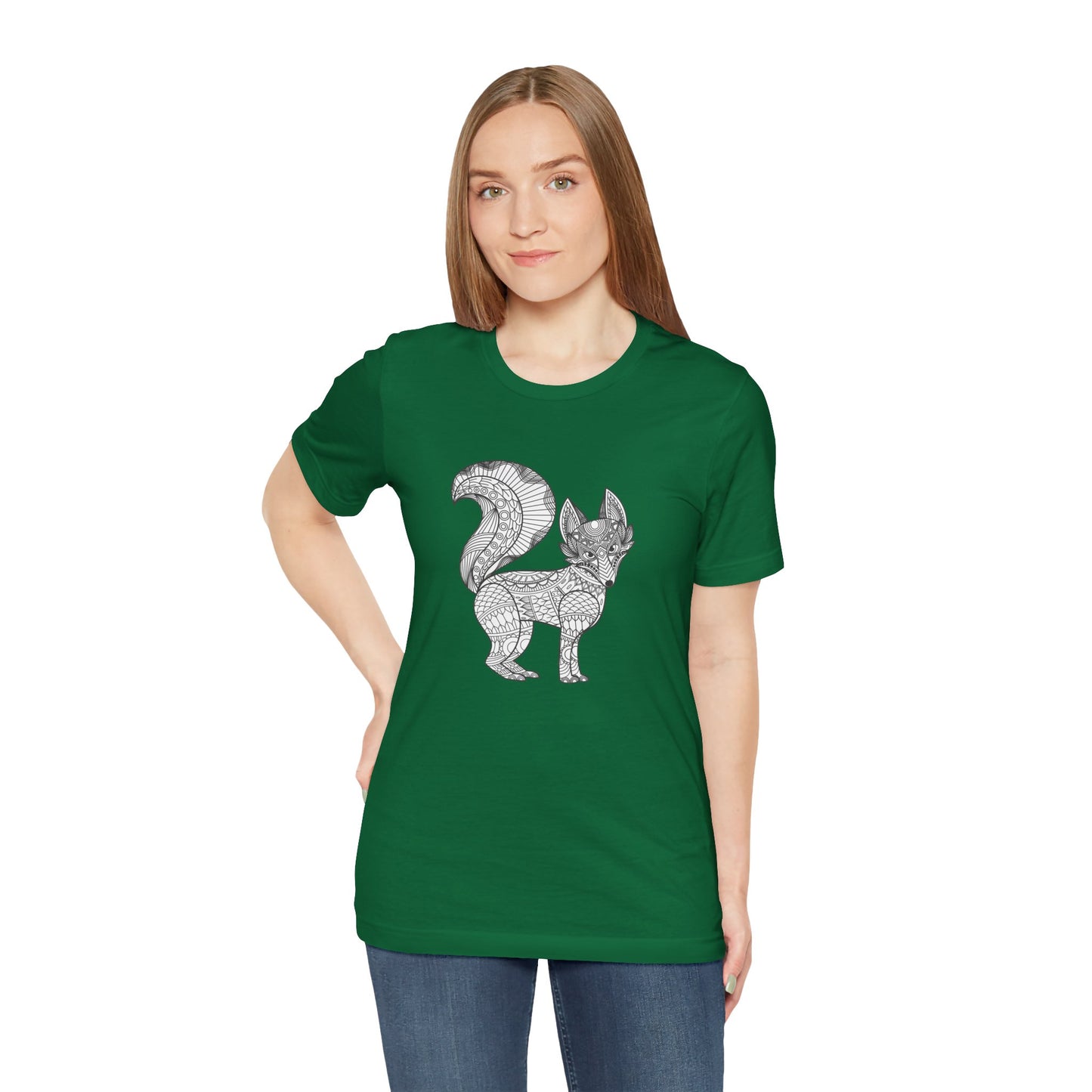 Unisex Tee Shirt with animals Print