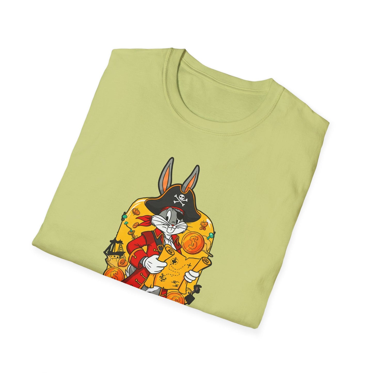 Bugs Bunny Shirt Unisex T Shirt Cartoon Design Animation Tee Gildan Softstyle 64000