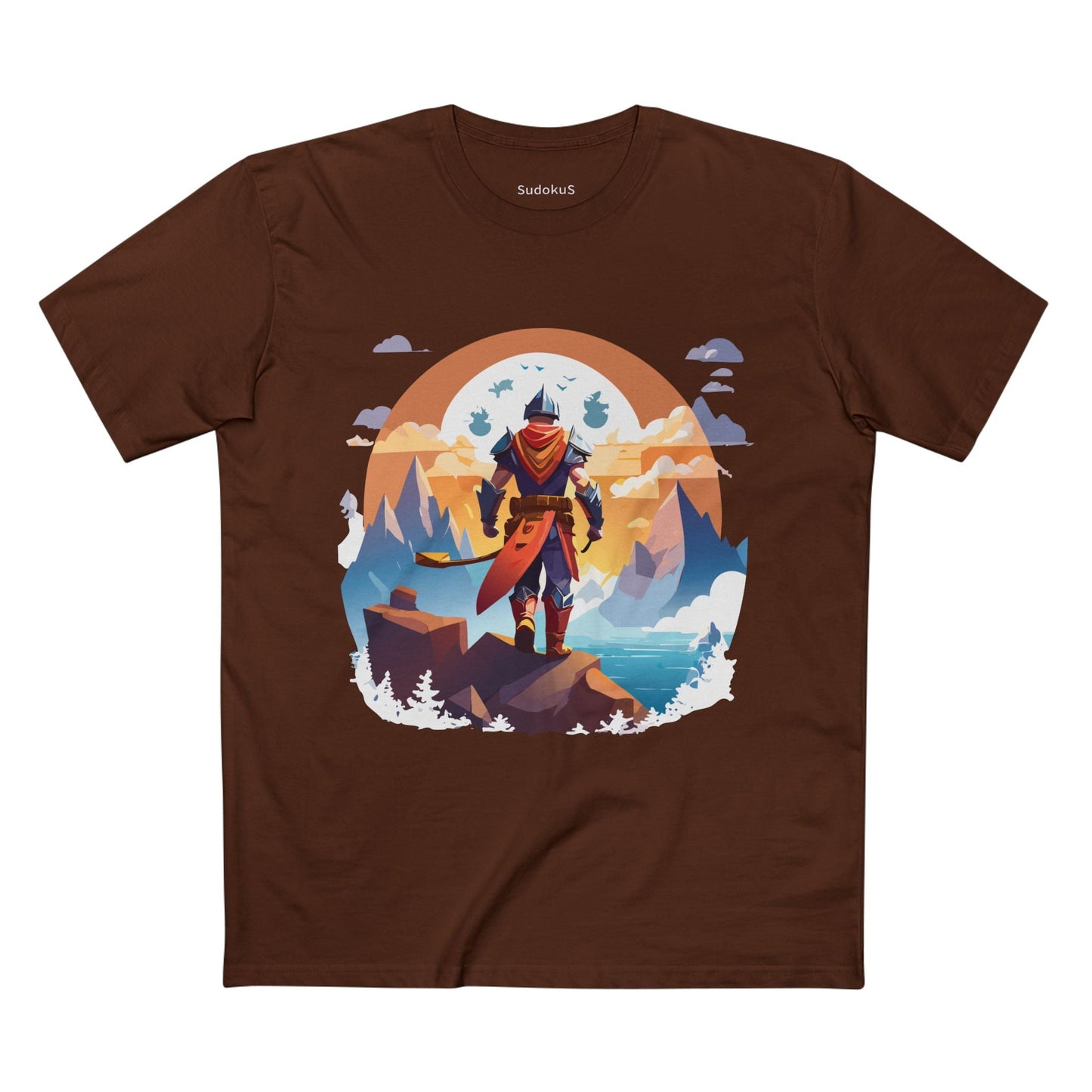 Adventures Graphic Unisex 100 Cotton Staple Tee 7