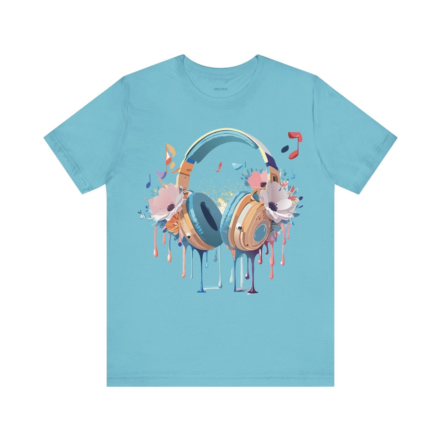 Adelpha Graphic Unisex Music T Shirt With Vintage Inspired Artwork Short Sleeve Tee
