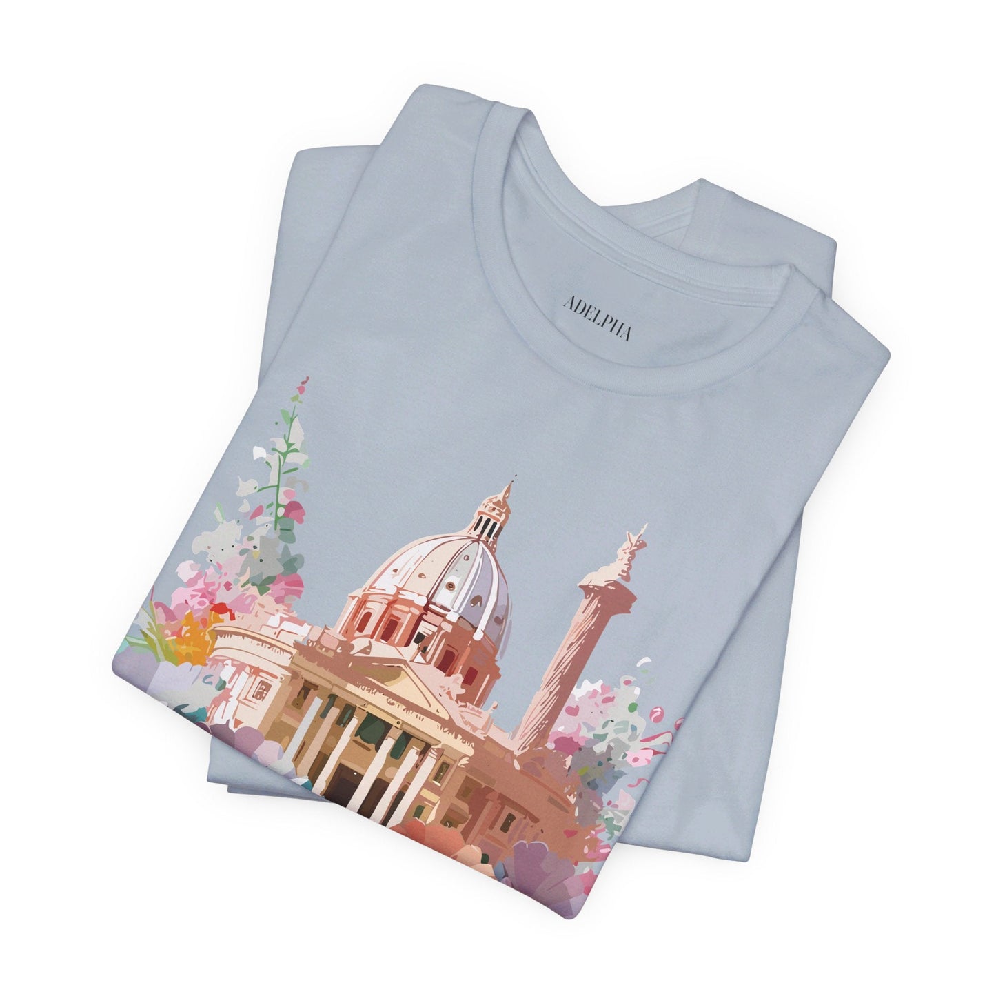 Unisex Rome Graphic Tee Tourist Shirt Adelpha Vintage Artwork Premium Comfort Everyday Wear