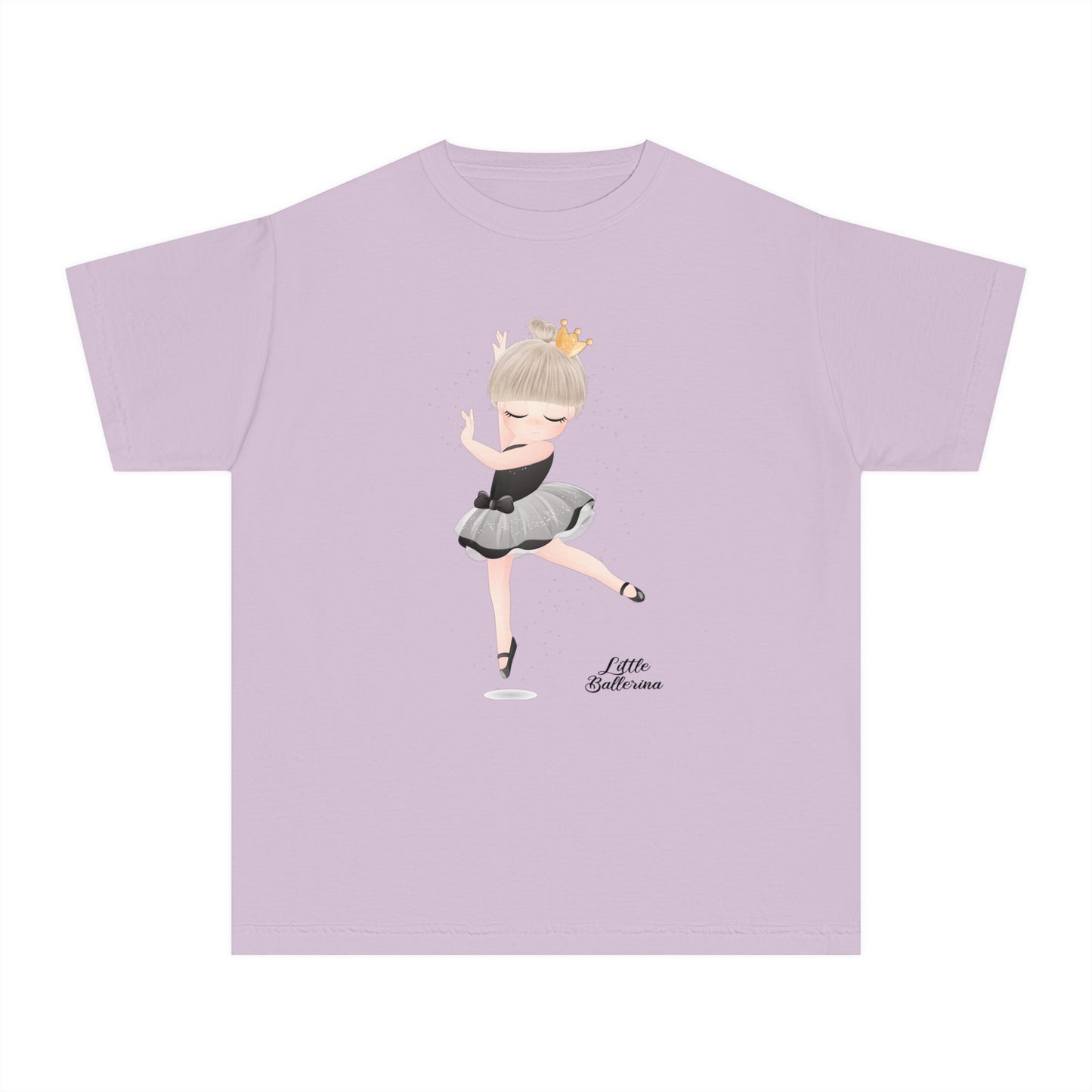 Youth Tee Shirt with Little Ballerina