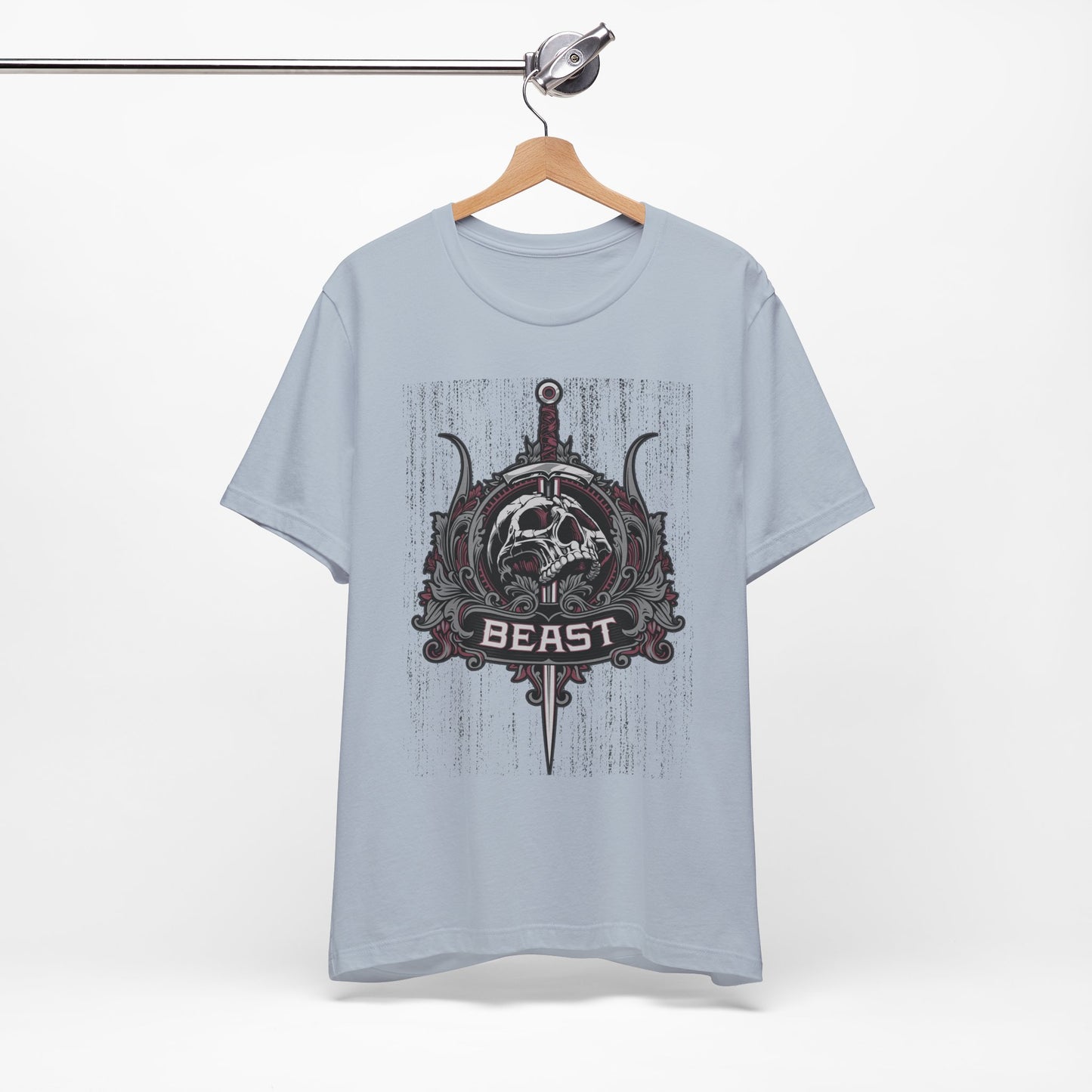 Beast Graphic Tee, Graphic T-Shirt, Artistic Vintage T-Shirt, Vintage Shirt, Skull Tee, Art Design Skull Tees