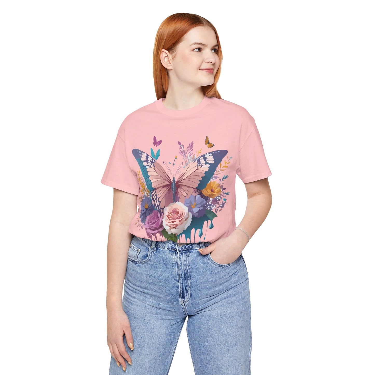 Butterfly Graphic Tee Unisex Short Sleeve Artwork By Adelpha