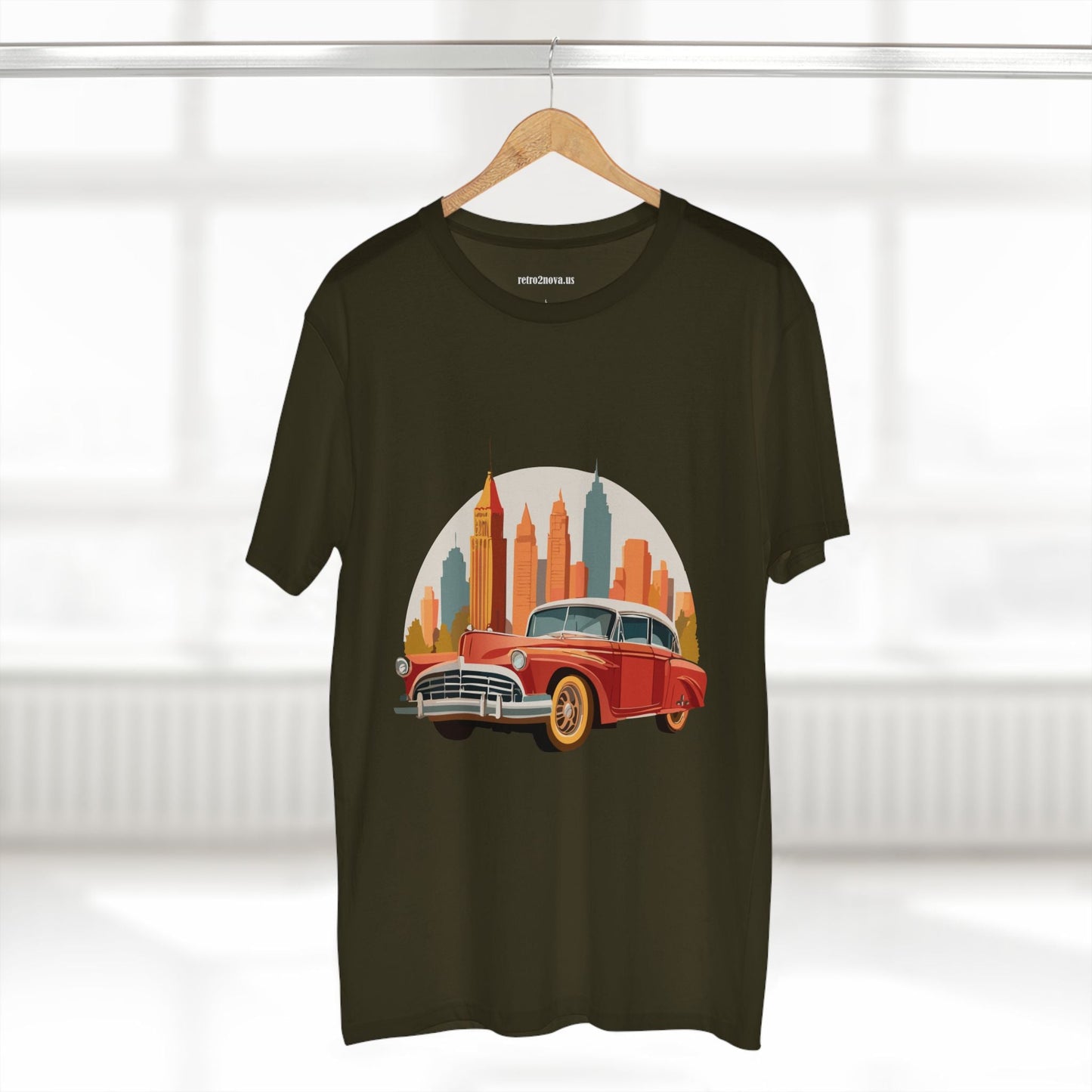 Retro Car Shirts Vintage Car Shirt RC2 Unisex Premium Cotton Tee With Original Art