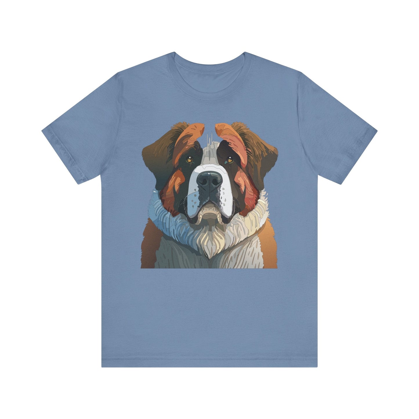 Unisex Animal Shirt Art Design Tee With Wild Animals Print Casual Comfort Wear Everyday Style