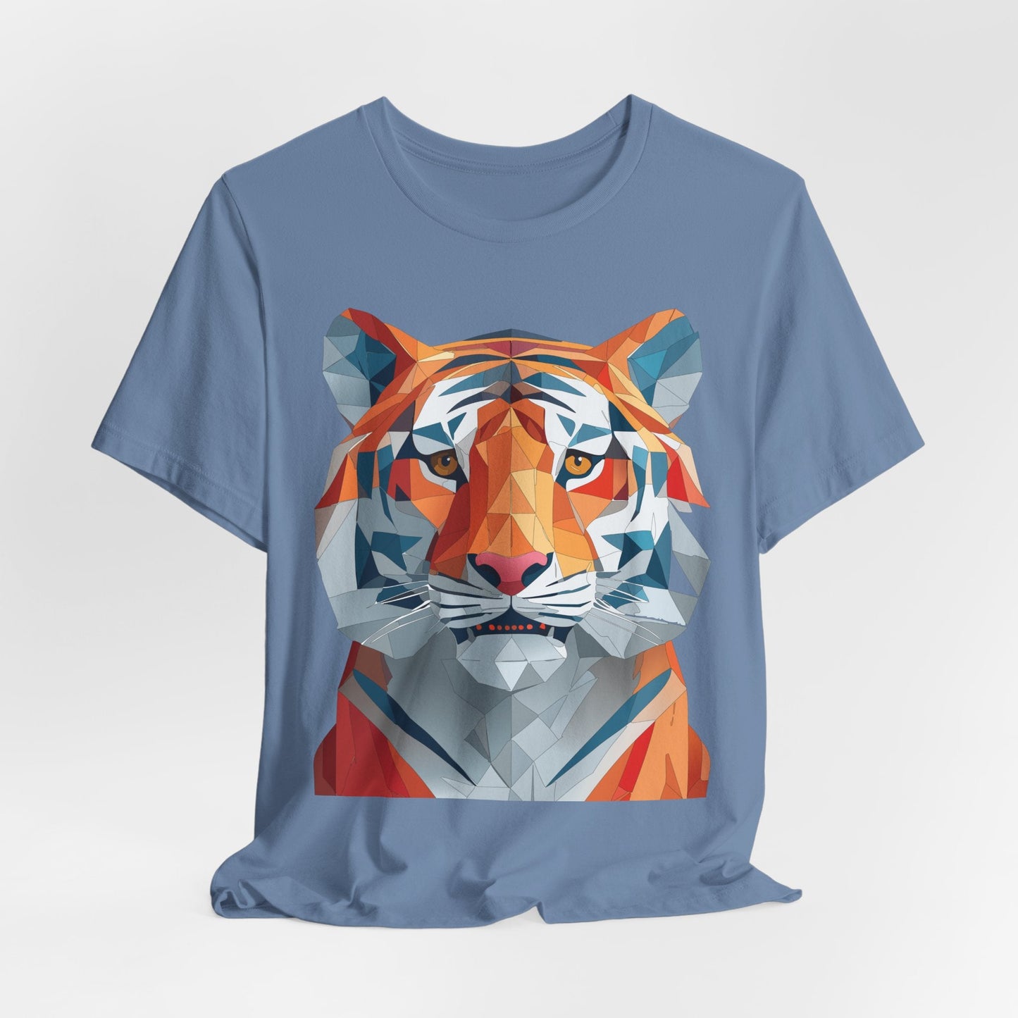 Unisex Animal Shirt With Art Design And Wildlife Theme Short Sleeve Tee For Everyday Wear