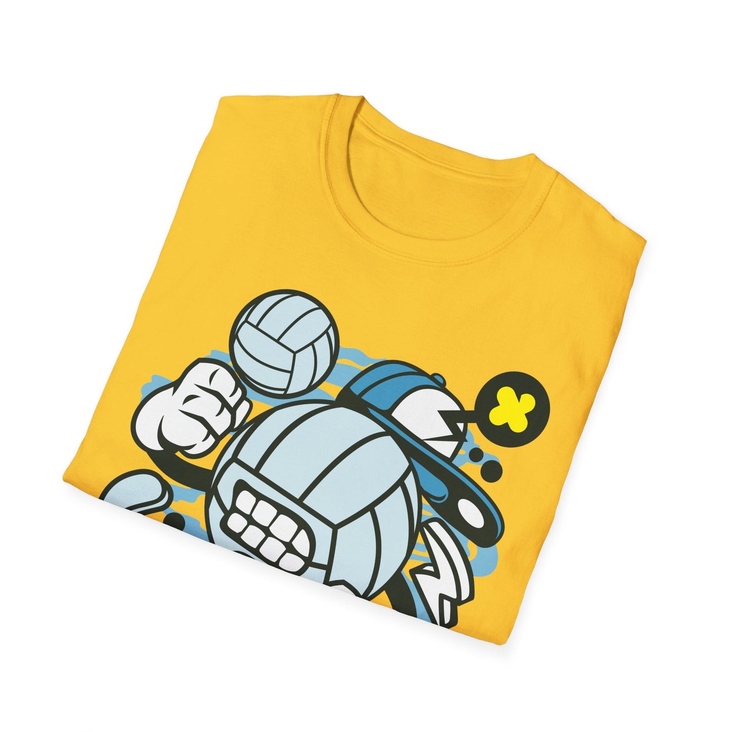 Unisex Cartoon T Shirt Animation Tee Funny Design Gildan Softstyle 64000 100 Percent Cotton