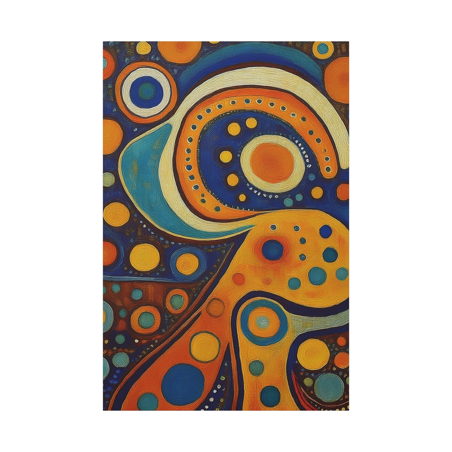 Abstract Oil Painting Print Canvas 20x24,20x30,24x30 24x32,24x36,30x40 32x48,36x48,40x60 Pine-Wood Inner Frame ABS-110