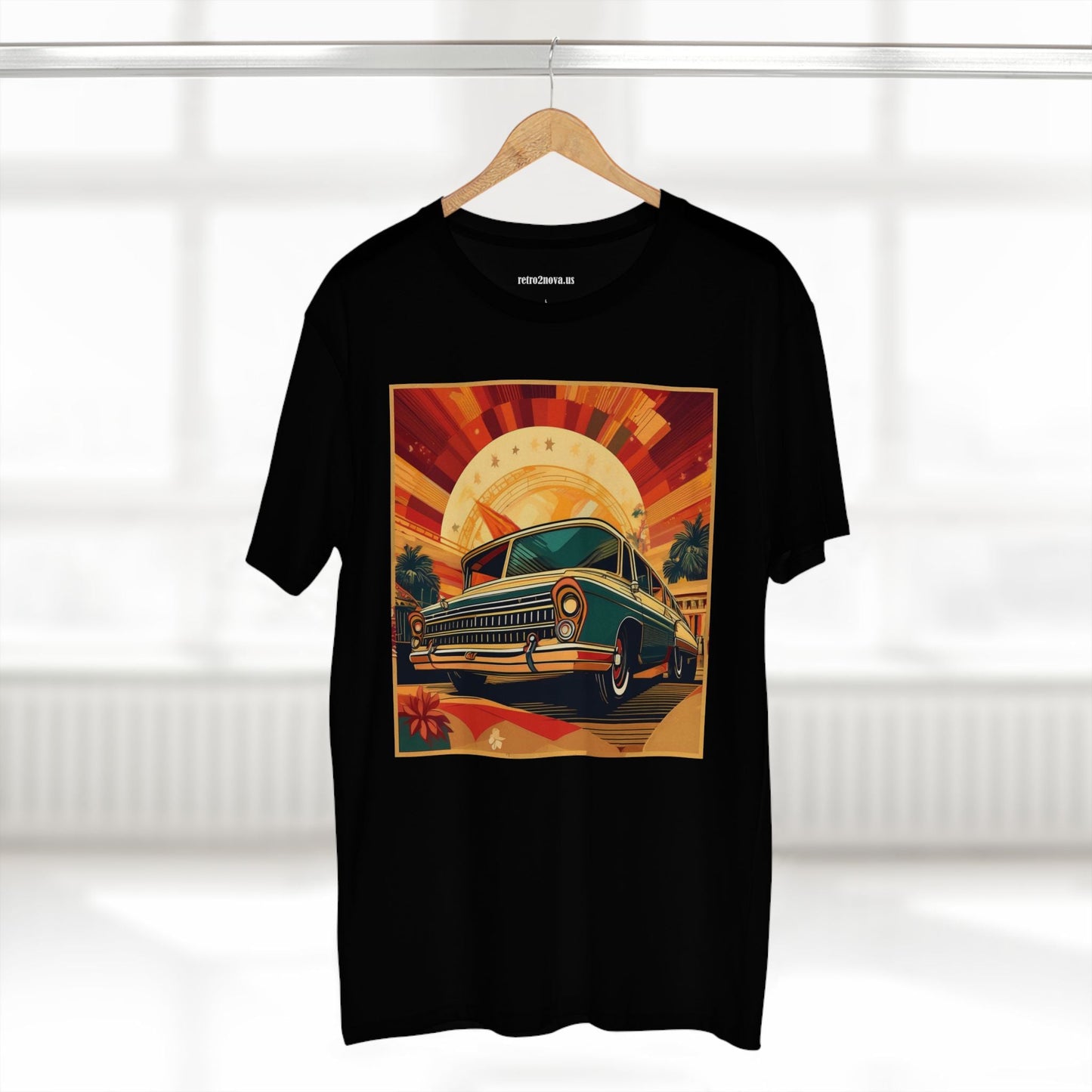 Retro Car Shirts Vintage Car Shirts RC 17 Unisex Premium Cotton Tee With Original Art Design