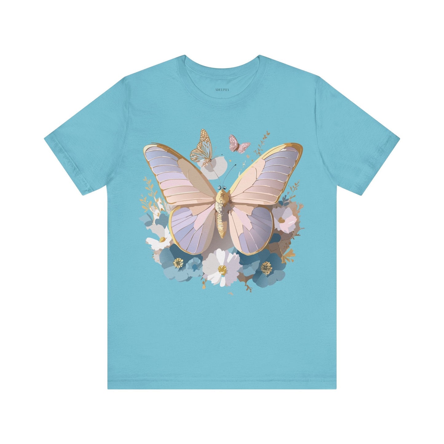 Adelpha Graphic Butterfly Shirt Unisex Jersey Short Sleeve Tee