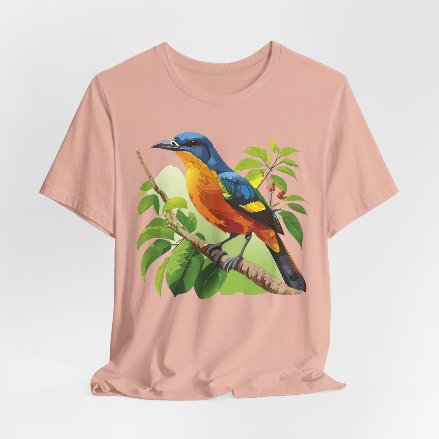 Unisex Animal Design Tee Shirt With Wildlife Graphics For Casual Everyday Wear And Comfort