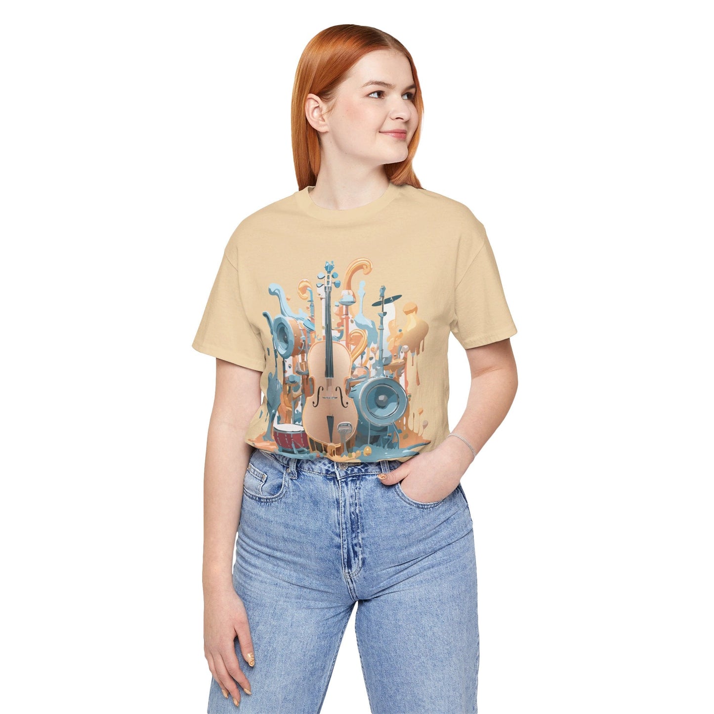 Adelpha Graphic Unisex Art Design Tee Vintage Inspired Short Sleeve T Shirt Premium Comfort