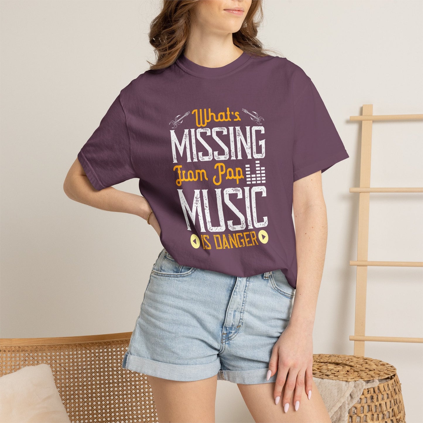 Music Graphic Design Unisex Cotton T-shirt m48
