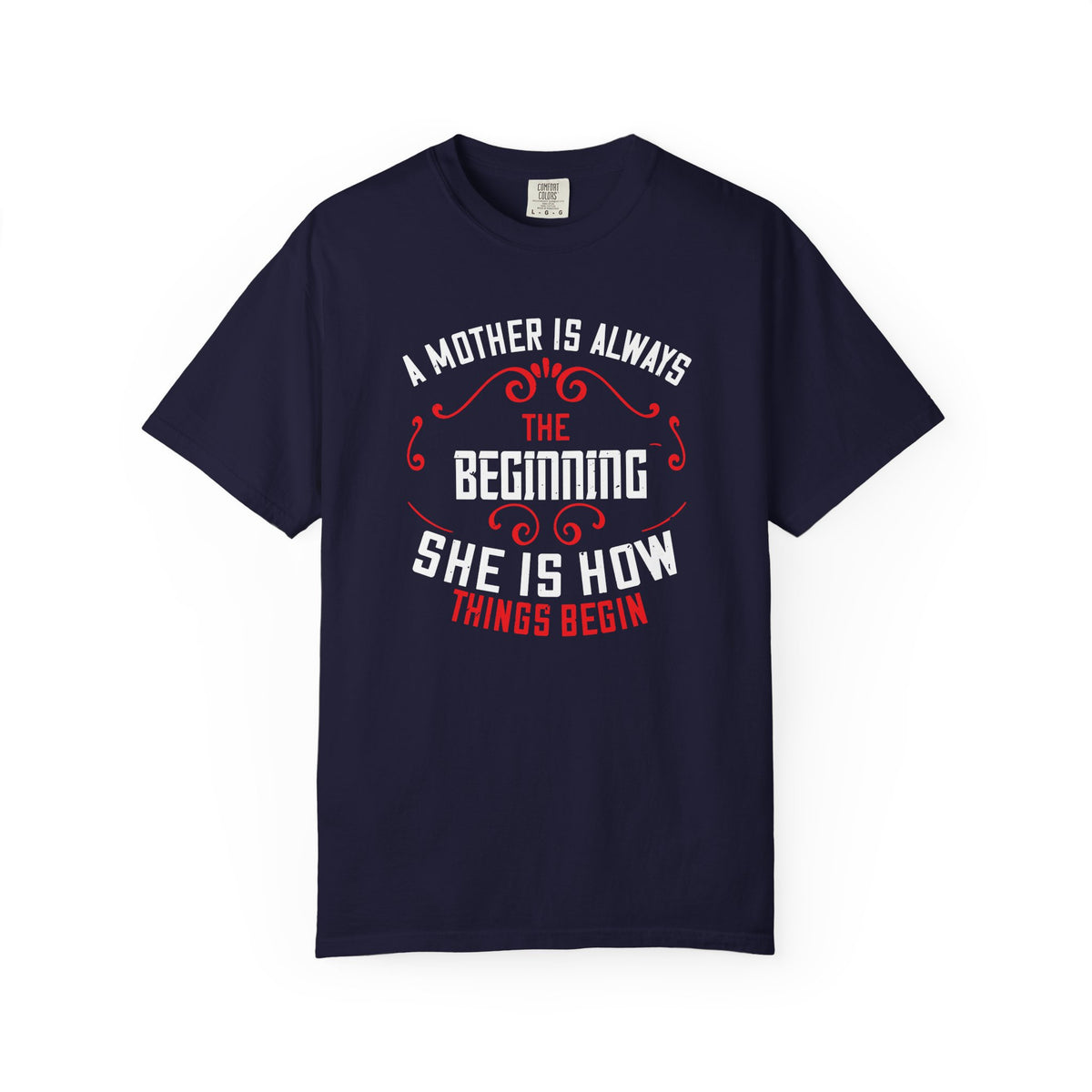 Mom T-shirt Mother Day Mama Tee Unisex Comfort Colors Garment-Dyed Cotton h53