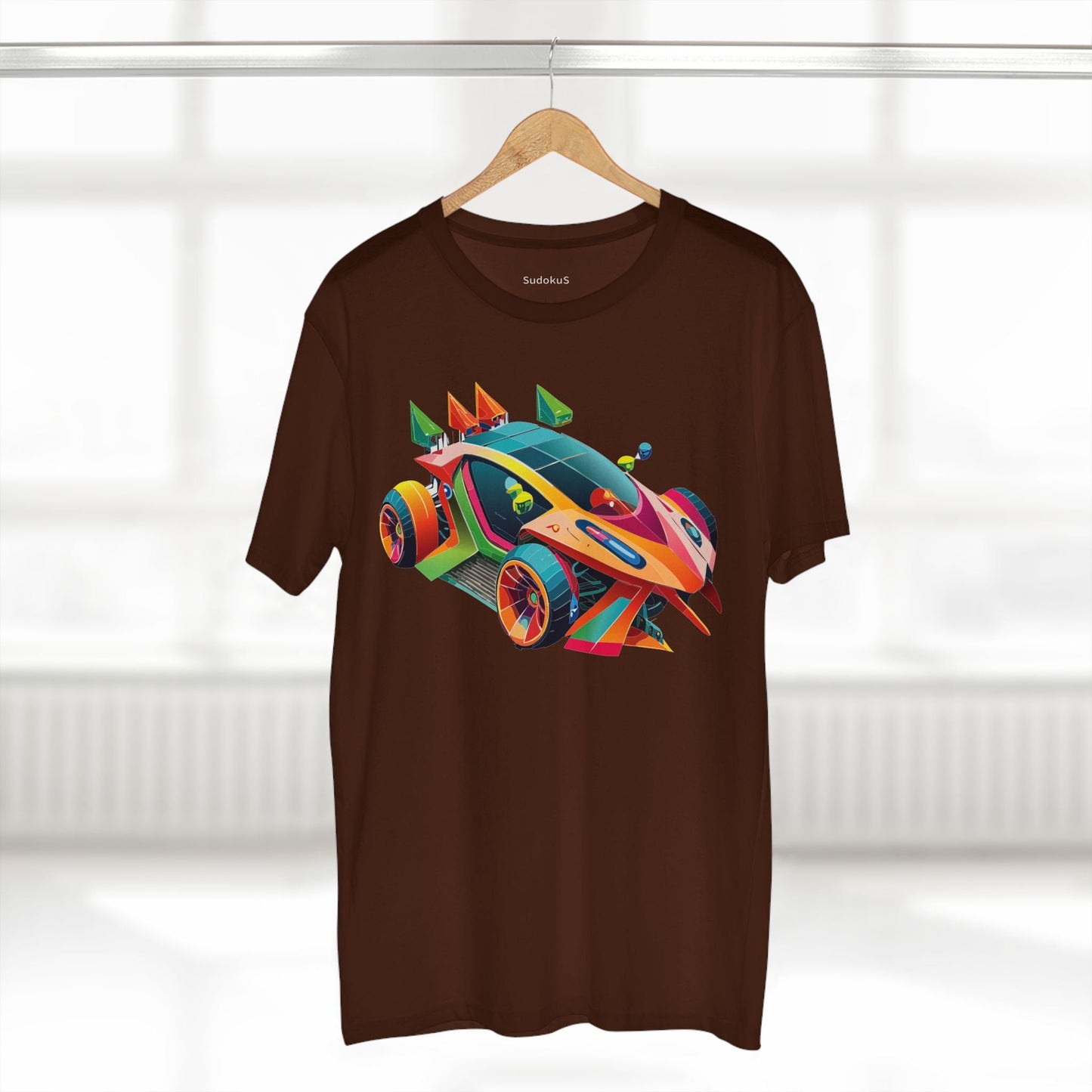 Car Graphic Unisex 100 Cotton Staple Tee 25