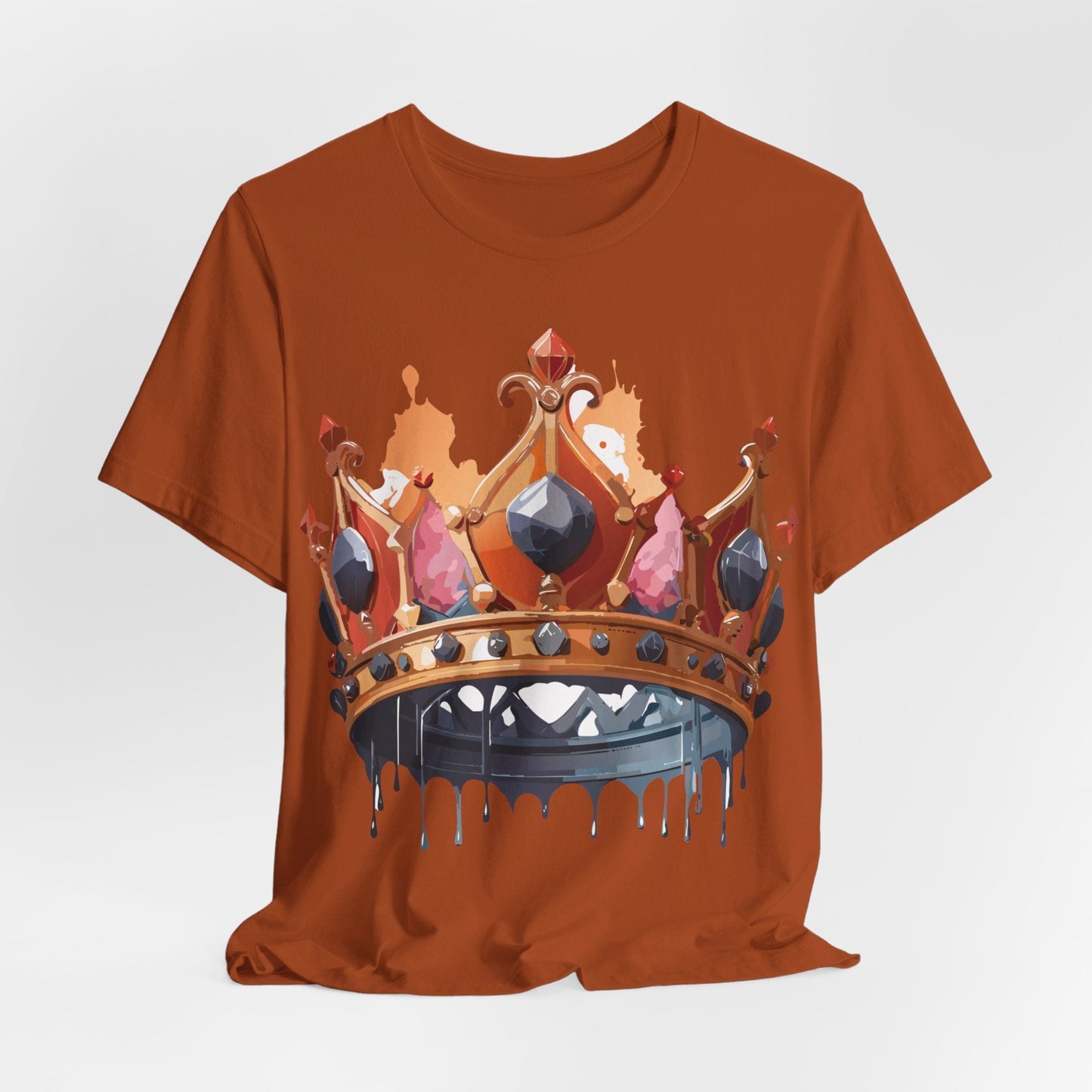 Adelpha Crown Graphic Tee Unisex Jersey Short Sleeve Art Design Vintage Inspired Shirt