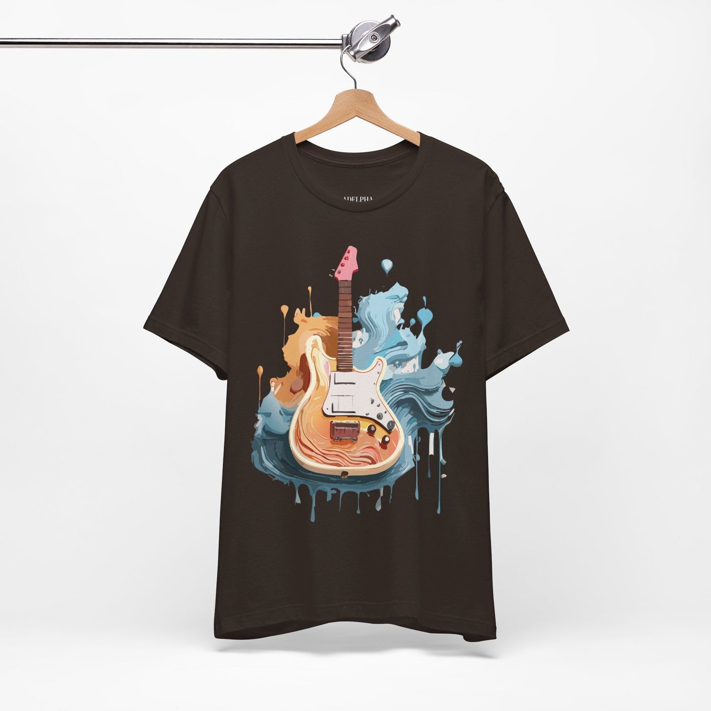 Music T Shirt Graphic Tee Unisex Short Sleeve Vintage Inspired Artwork Adelpha Collection