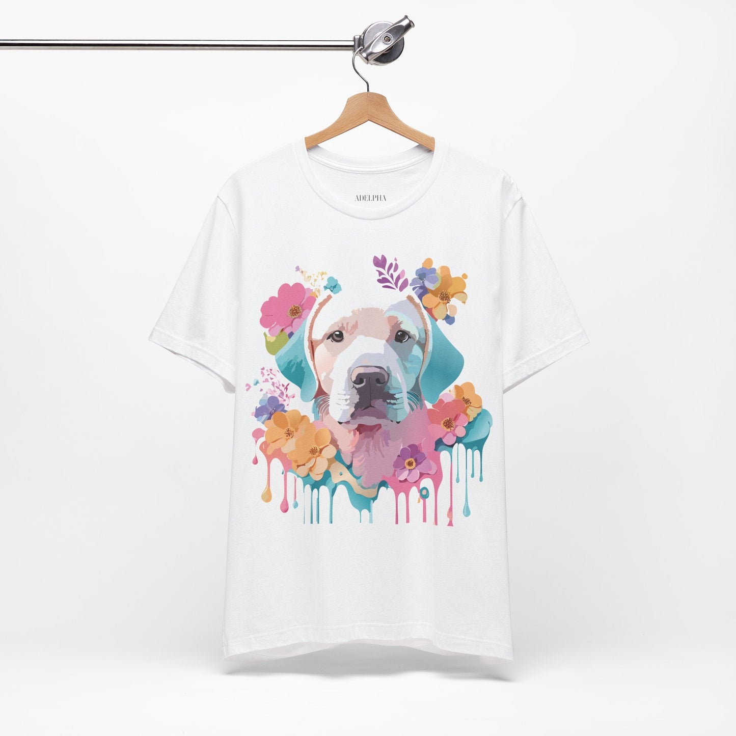 Adelpha Graphic Dog Shirt Unisex Vintage Inspired Artwork Tee For Everyday Wear Premium