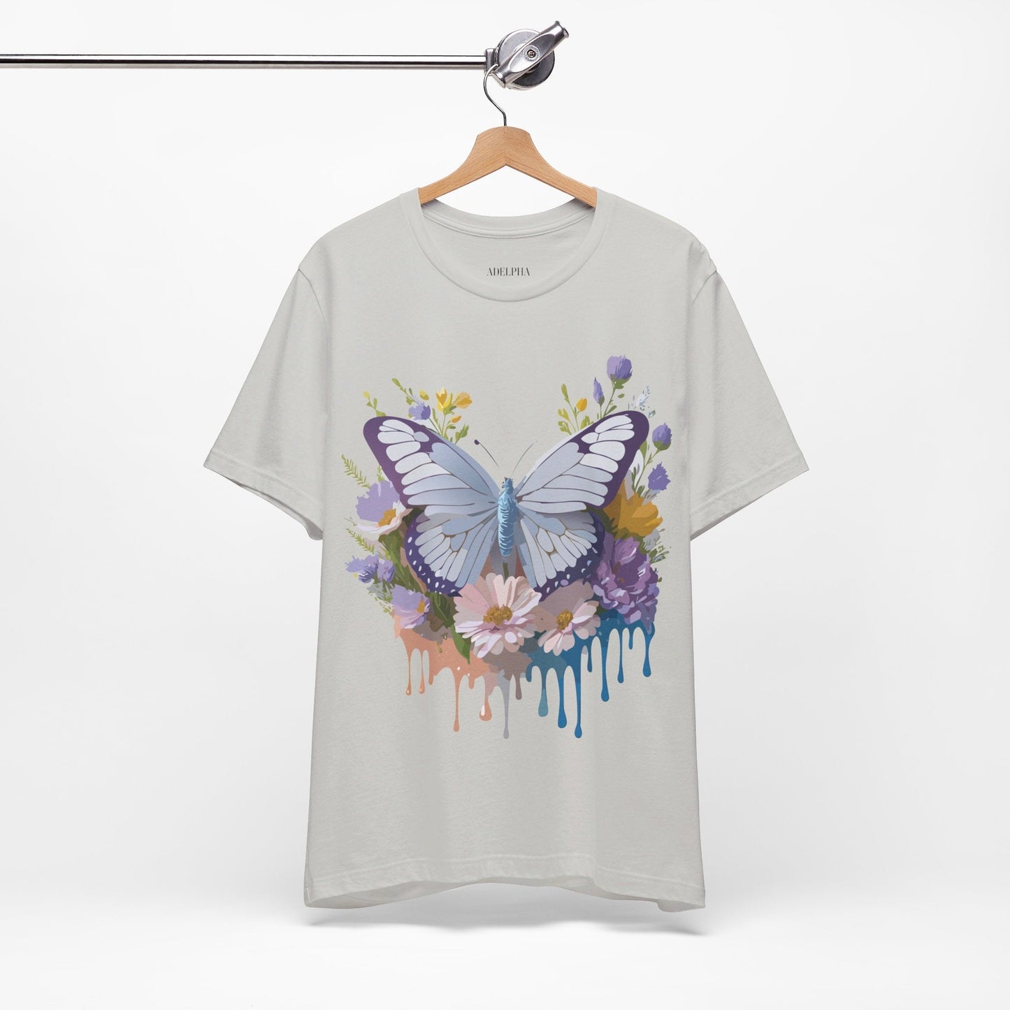 Adelpha Vintage Inspired Graphic Tee Unisex Short Sleeve Shirt