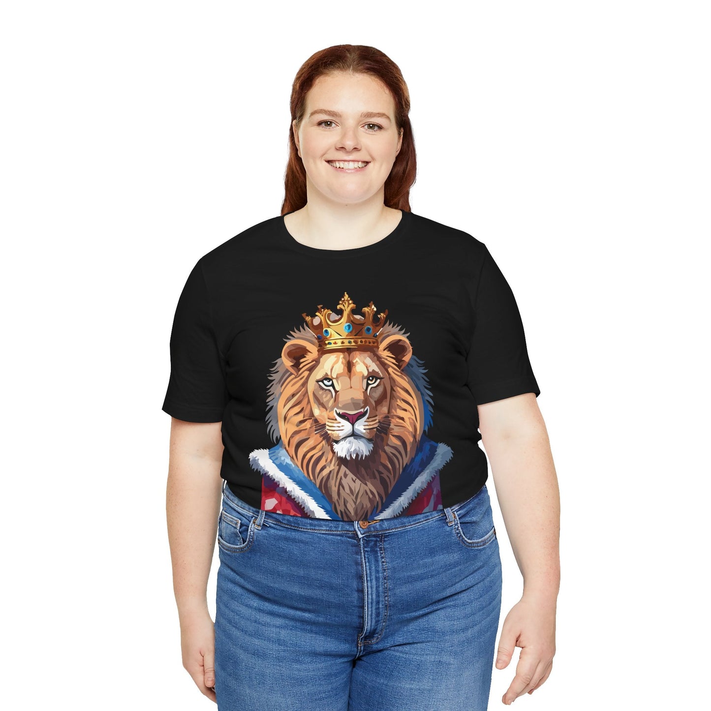 Unisex Animal T Shirt With Art Design Wild Animals Shirt Gildan Softstyle 64000 Cotton