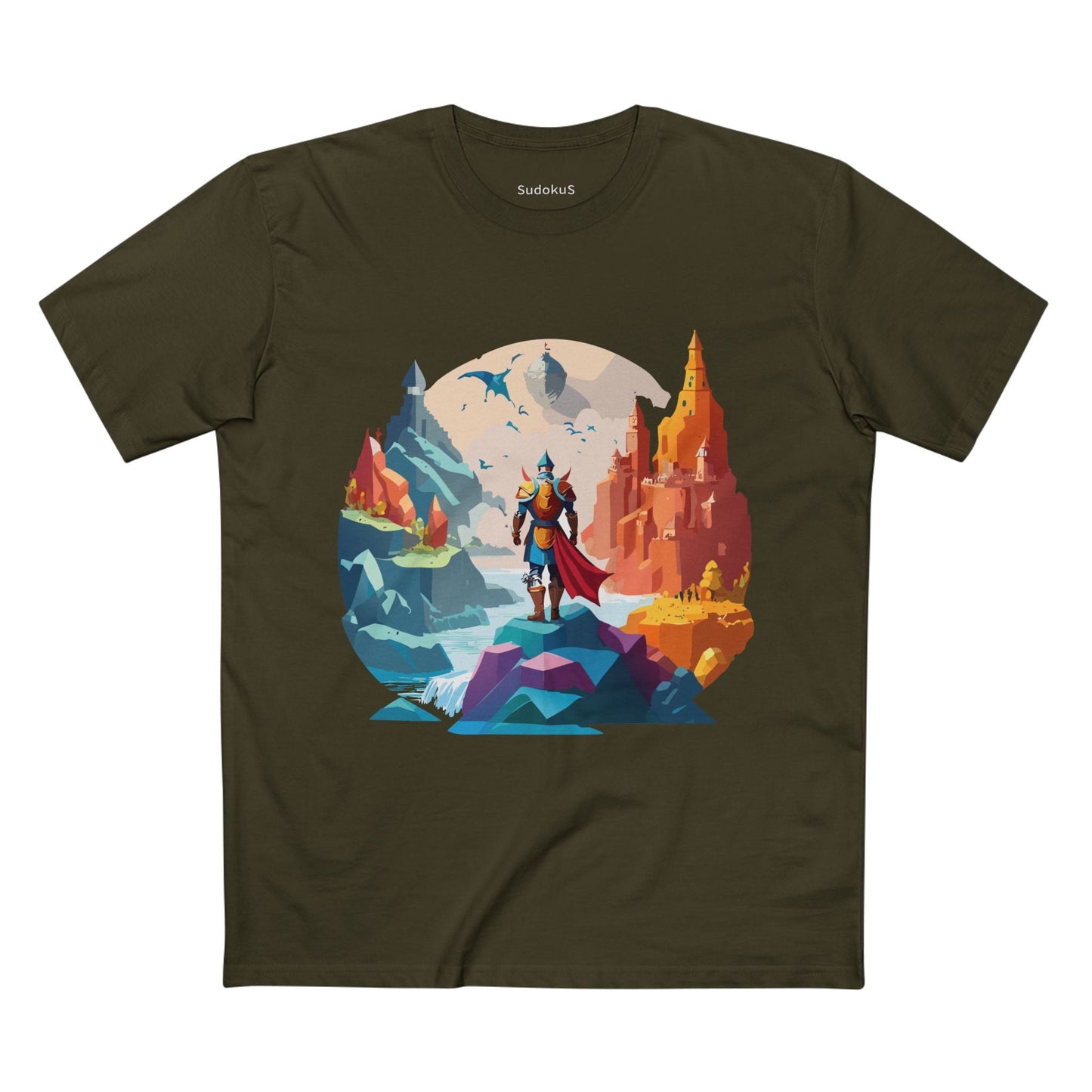 Adventures Graphic Unisex 100 Cotton Staple Tee 10