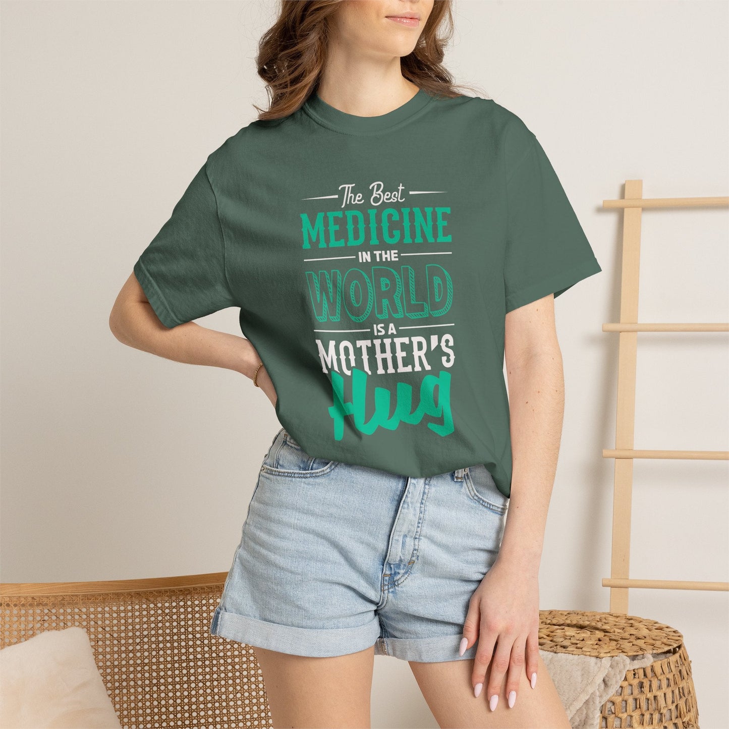 Mom T-shirt Mother Day Mama Tee Unisex Comfort Colors Garment-Dyed Cotton h51